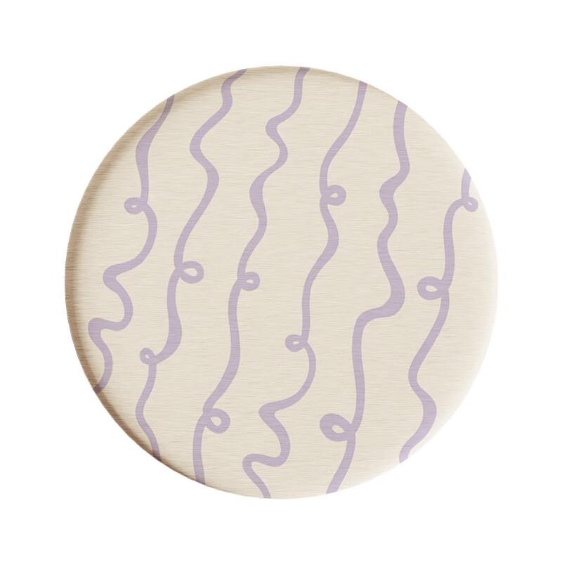 Changbaosen Round Diatomaceous Earth Absorbent Coaster Set