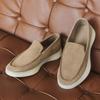 New Arrival Men Casual Shoes Handmade Leather Mens Loafers All-match Moccasins Stylish Slip On Boat Shoes Simple Business Shoes