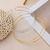 European & American Titanium Steel Double Layer Fashion Choker Necklace