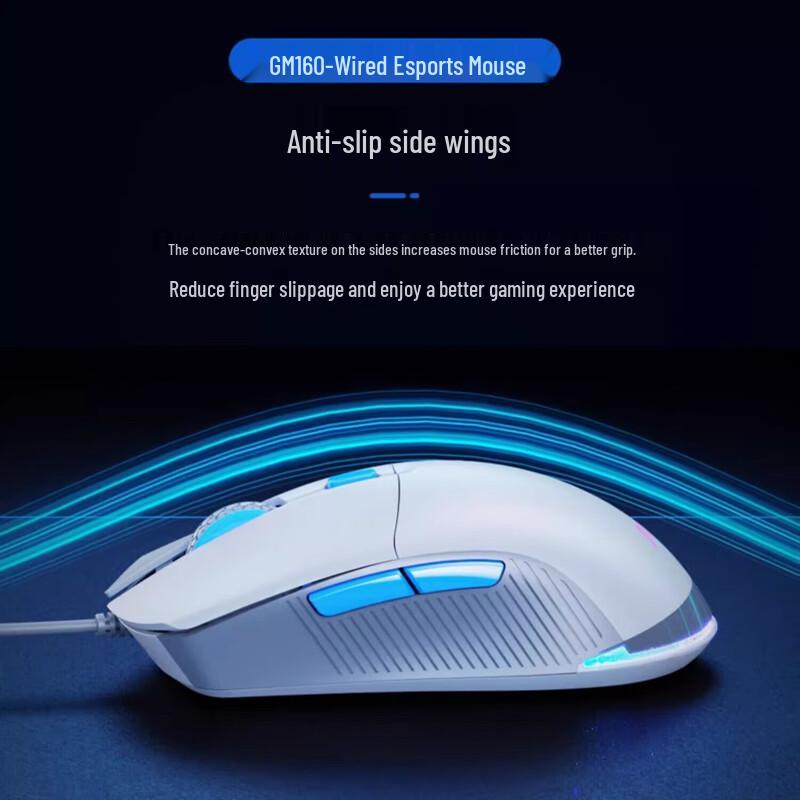 AOC GM160 Ergonomic Wired Mouse