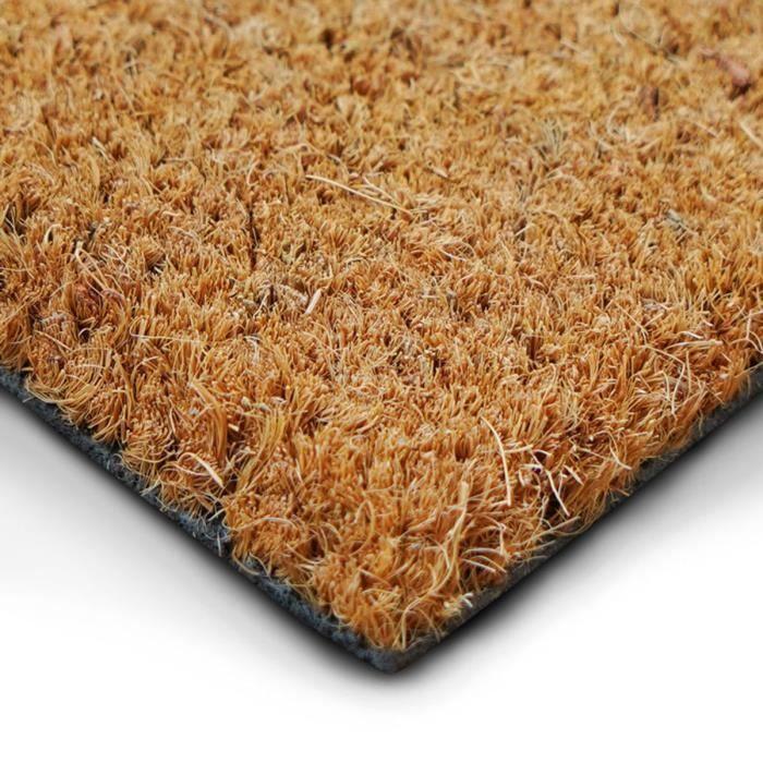 Paillasson en fibre de coco naturel 60x40