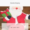 Wooden Pendants Sitting Christmas Doll Ornaments Christmas Party Decorations Xmas Tree Ornaments