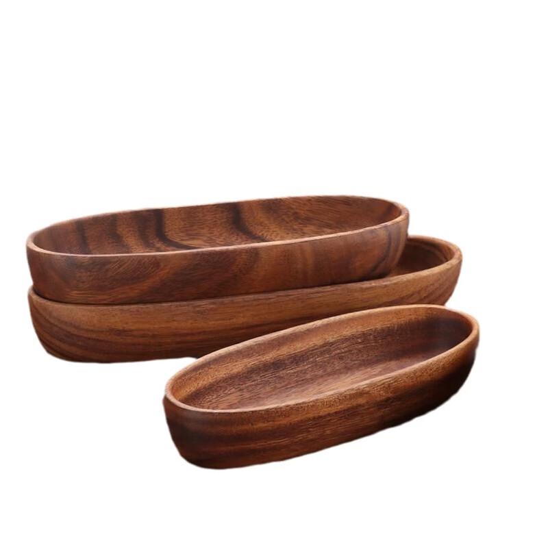 OLOEY Wooden Serving Tray for Snacks and Fruits