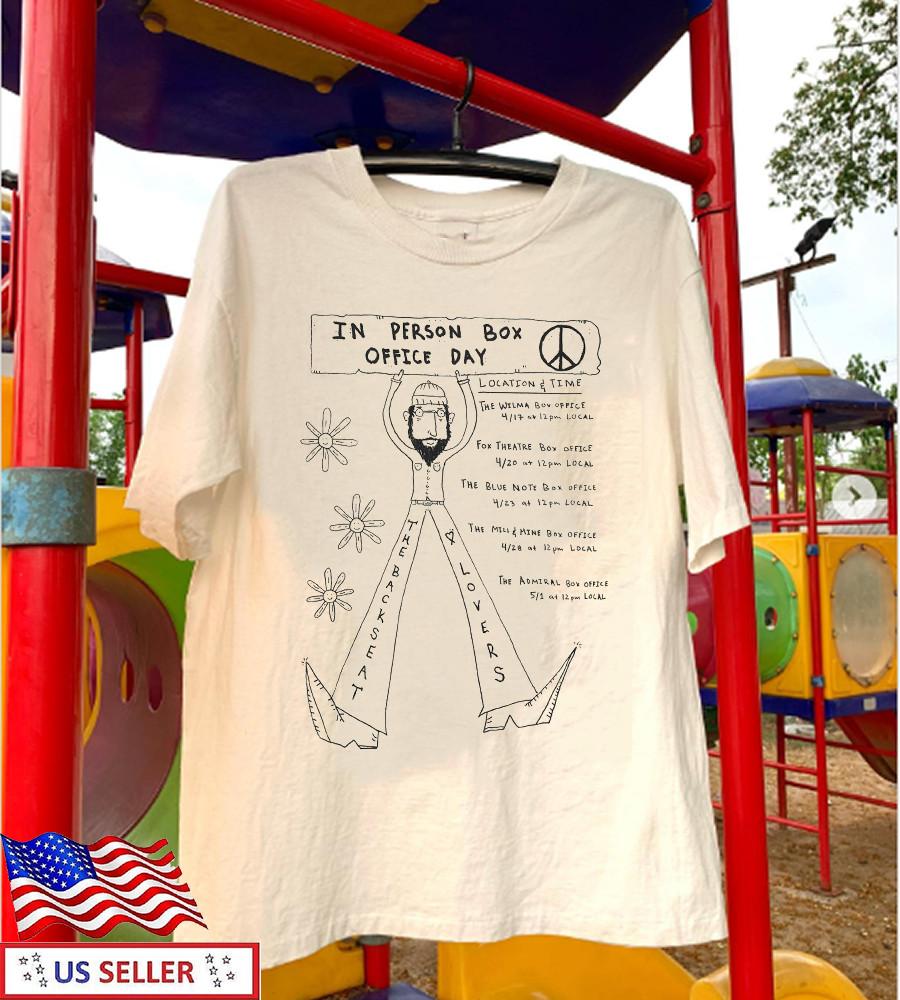 The Backseat Lovers in-person box office day Tour Full Size S-5XL SS982 Unisex T-Shirt M