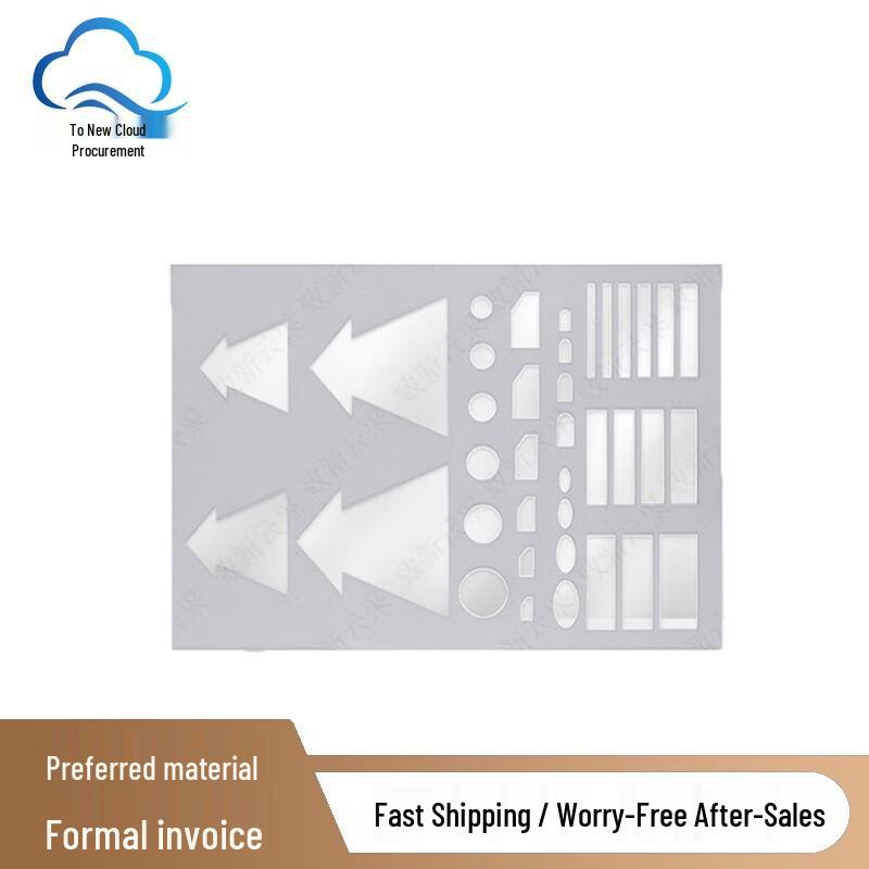 Professional Topography Mapping Rulers