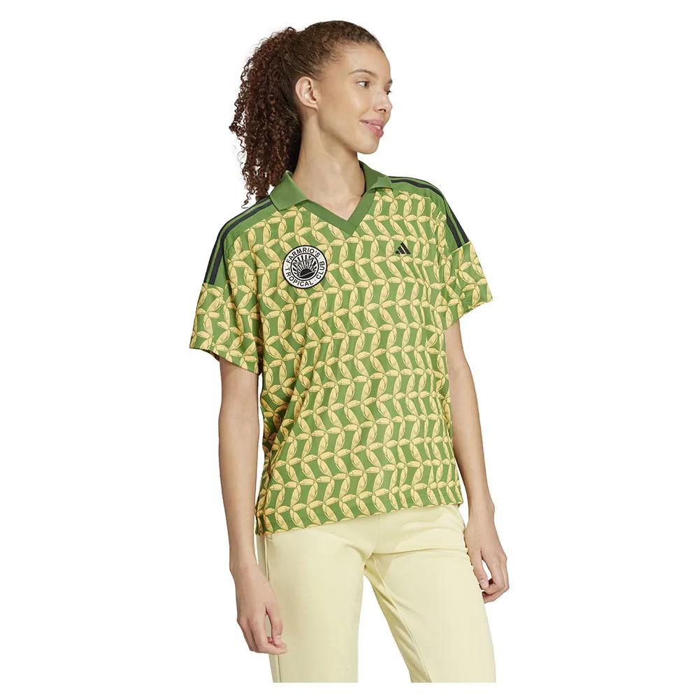 Adidas X Farm T-Shirt Synthetic 100% recycled polyester cregrn/semspa