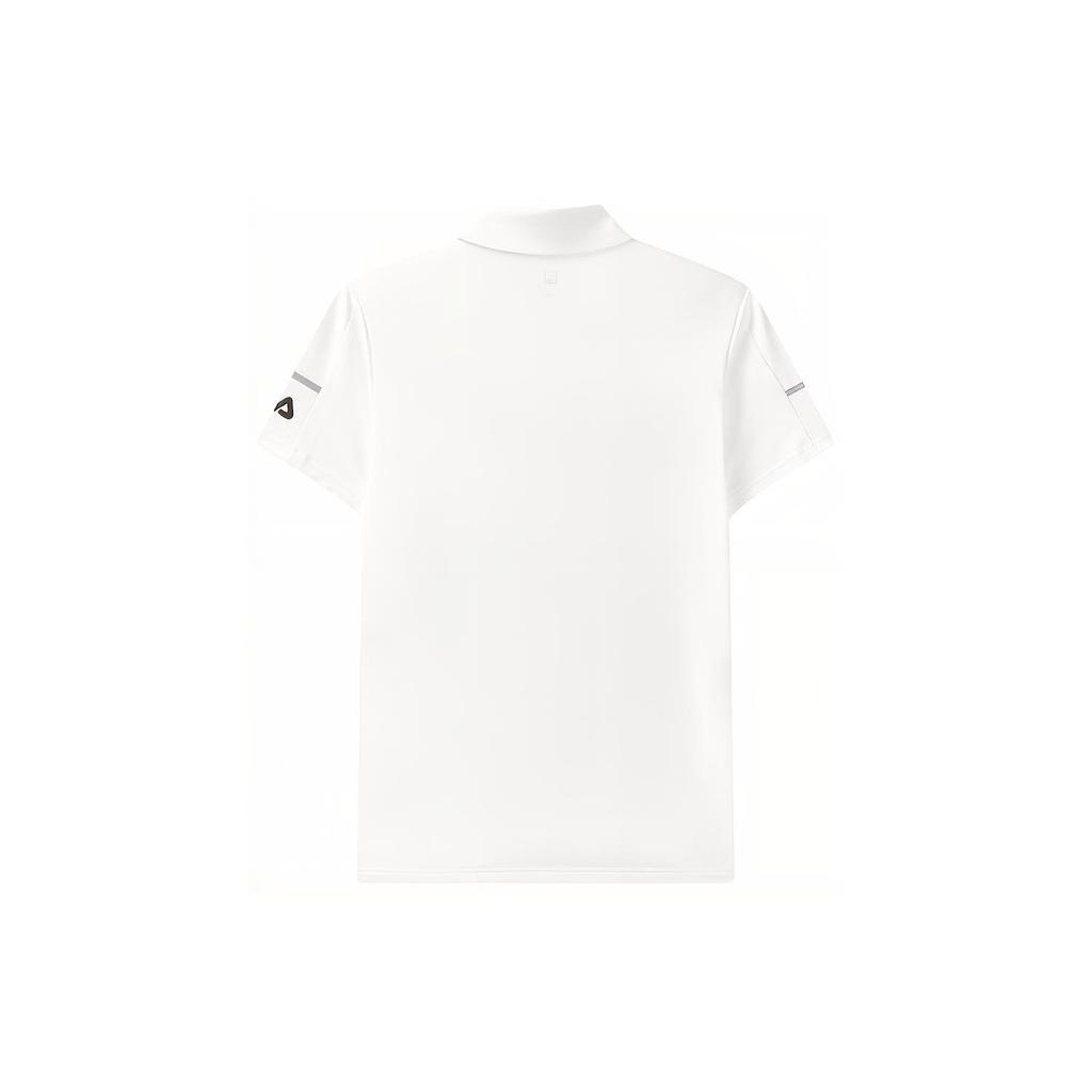 Fila Polo Shirts Men's White Polo Collar Moderate Straight Fit A11M121152FWT