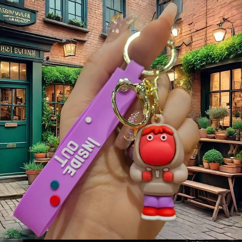 Movie New Brain Secret Service Keychain Dr. Amy Bobir Worry Key Chain Men's and Women's Pendant