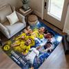 Bvb Borussia Dortmund Football Team Area Rug Design For Outdoor Bedrooms Balcony Entryway Antislip Carpet Office Home Decor