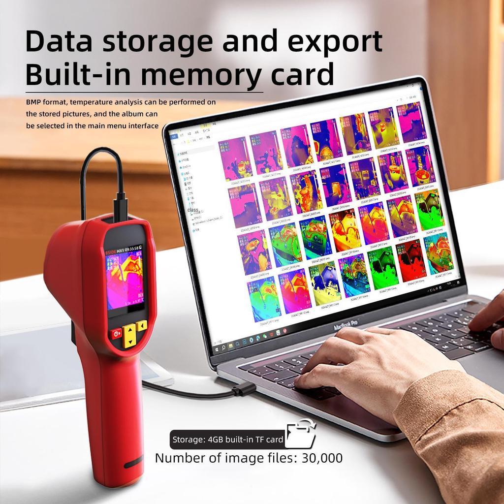 HX1 Infrared Thermal Imager: Handheld Camera & Non-contact Thermometer for Underfloor Heating Repair