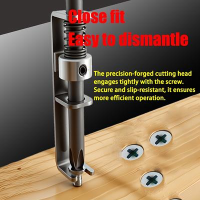 Hexagonal Spring-Loaded Screw Driver | Heavy-Duty One-Handed Operation | Drill Compatible | Essential Tool for Electricians