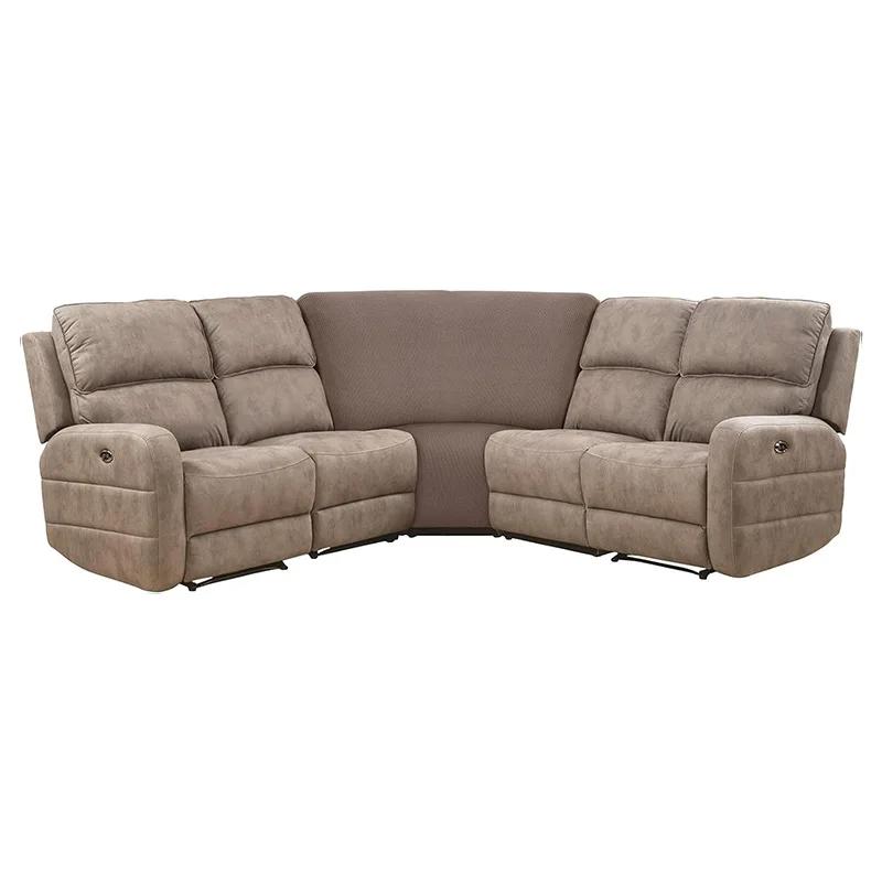 Corner Sofa Cover Stretch Corner Couch Cover Furniture Protector for Living Room L Shape Slipcover Couch Additional Seat