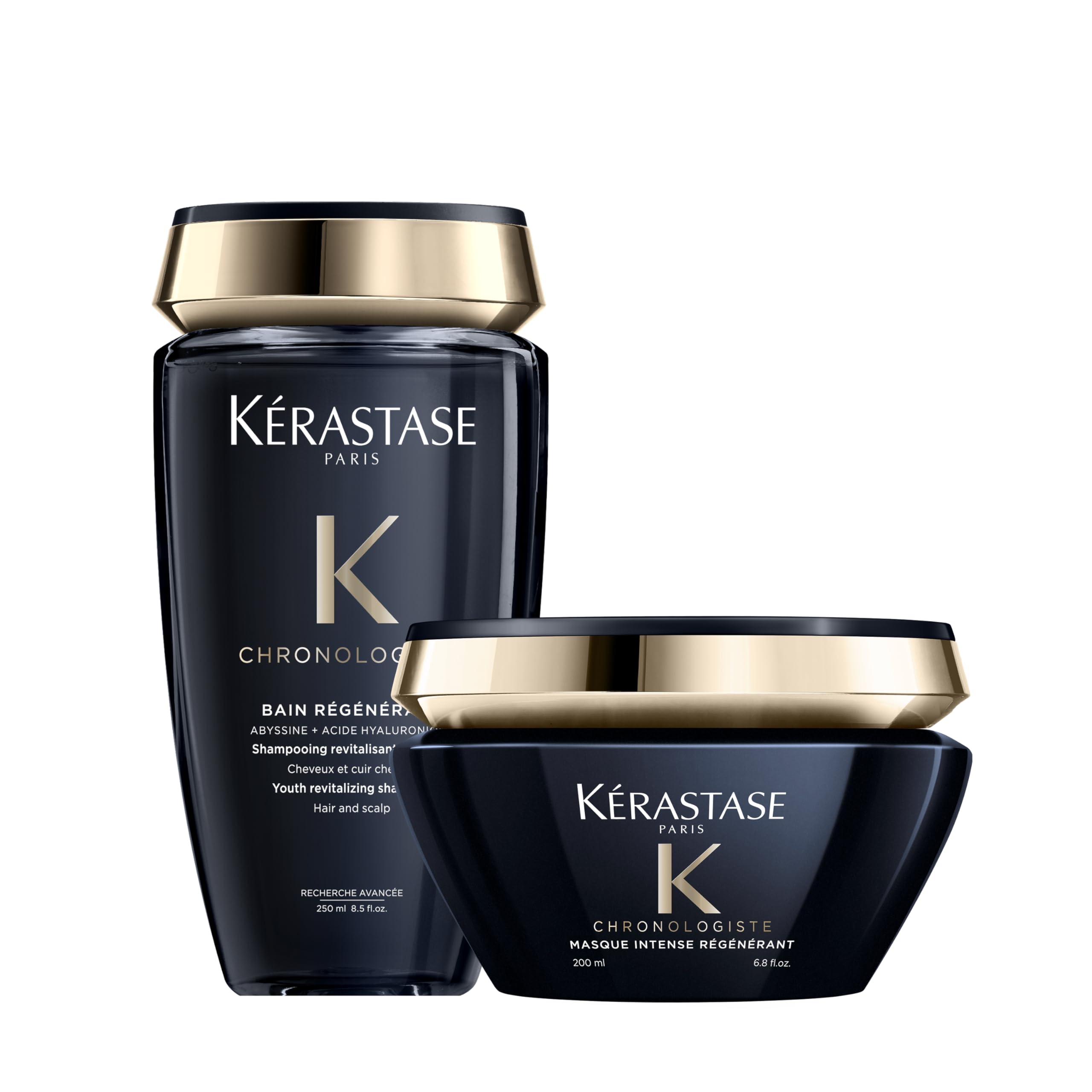 

Kerastase Bain Chronologiste R Shampoo 250mL + Mask Chronologiste R Hair Mask 200mL