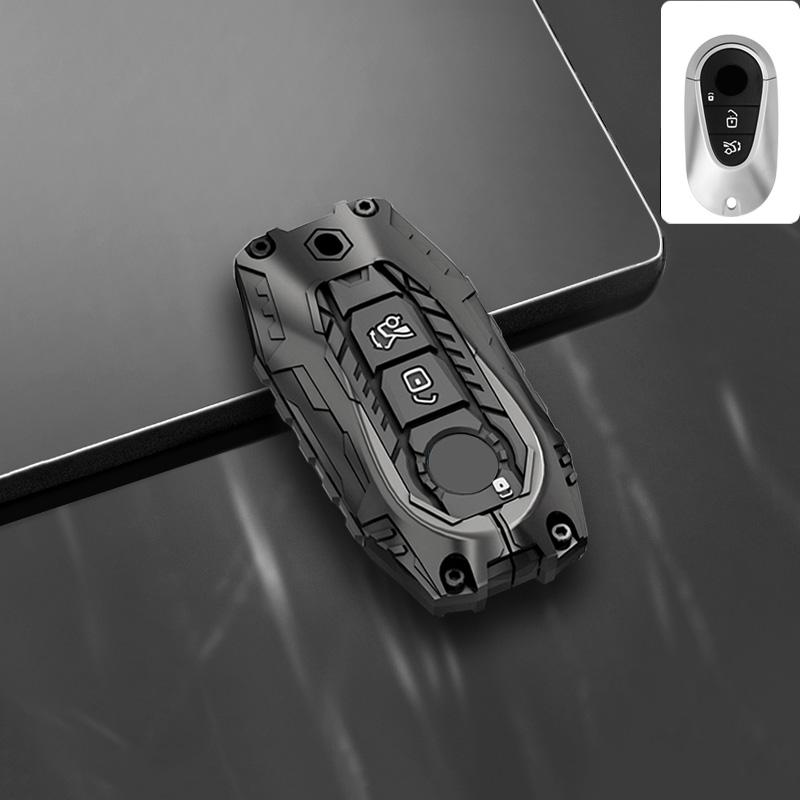 Fashion Zinc Alloy Car Key Case Cover Shell Fob For Mercedes Benz /24 C/Sclass W223 W206 S350L S400L S450L S500L Protector