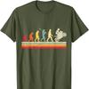 Evolution of The HuUnisex Biker Vintage Biker TShirt Camiseta Hombre Vintage Fashion Regular Shortsleeved Shirt Summer Cotton Tee