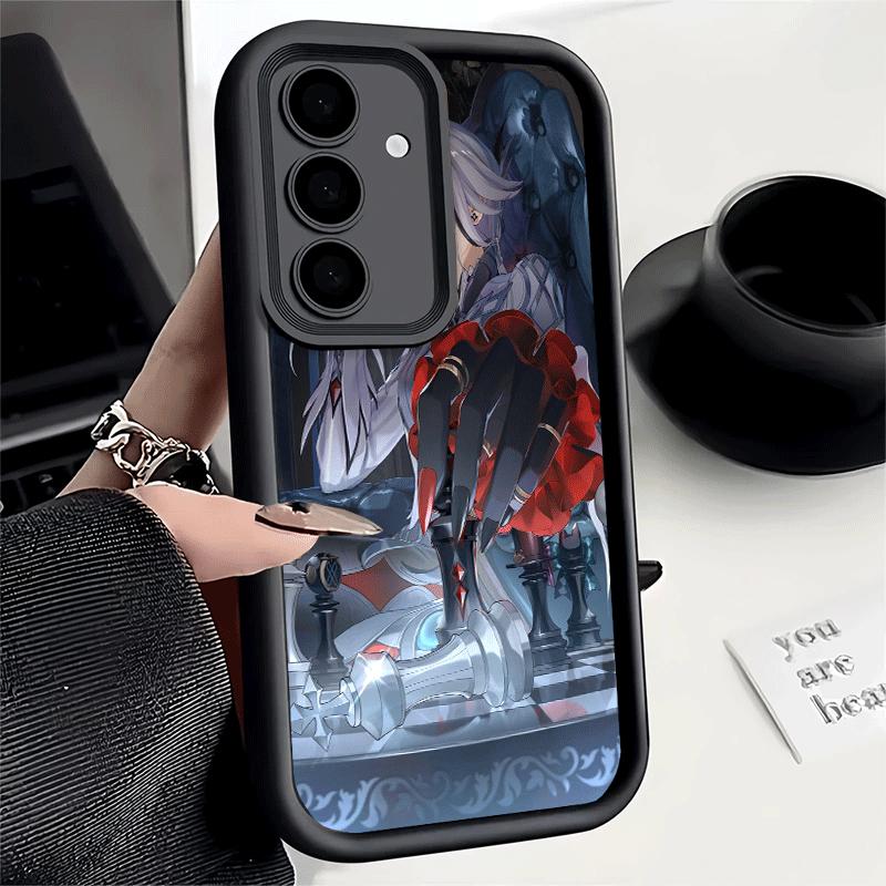 Phone Case for Samsung Galaxy S26 S25 Ultra S24 FE Genshin Impact Arlecchino Shell S23 Plus S22 + S21 S20 5G Soft Silicone Funda