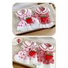 Lovely Strawberry Pet Outfit Fashion Small Pet Dress Eye Catching Pet Dress for Fashion Small Dogs and Cats