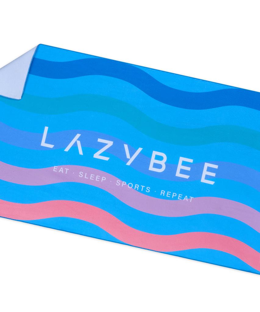 Leijibi Quick Dry Beach Towel Large Microfiber (Pouch Included) Multiwave