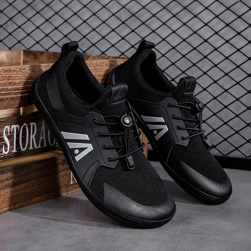 Neue Barfußschuhe Herren Große Größe Breite Fußfläche Breites Leisten atmungsaktiv rutschfest Rindersehnensohle Indoor Cycling Fitnessschuhe Generation
