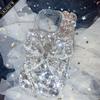 Luxury diamond bow tassel phone case, fits iPhone 13-17 series