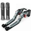CNC Aluminum Brake Clutch Levers Kawasaki Versys 650 1000 Adjustable Lever Tips Anti-Slip Handlebar Controls