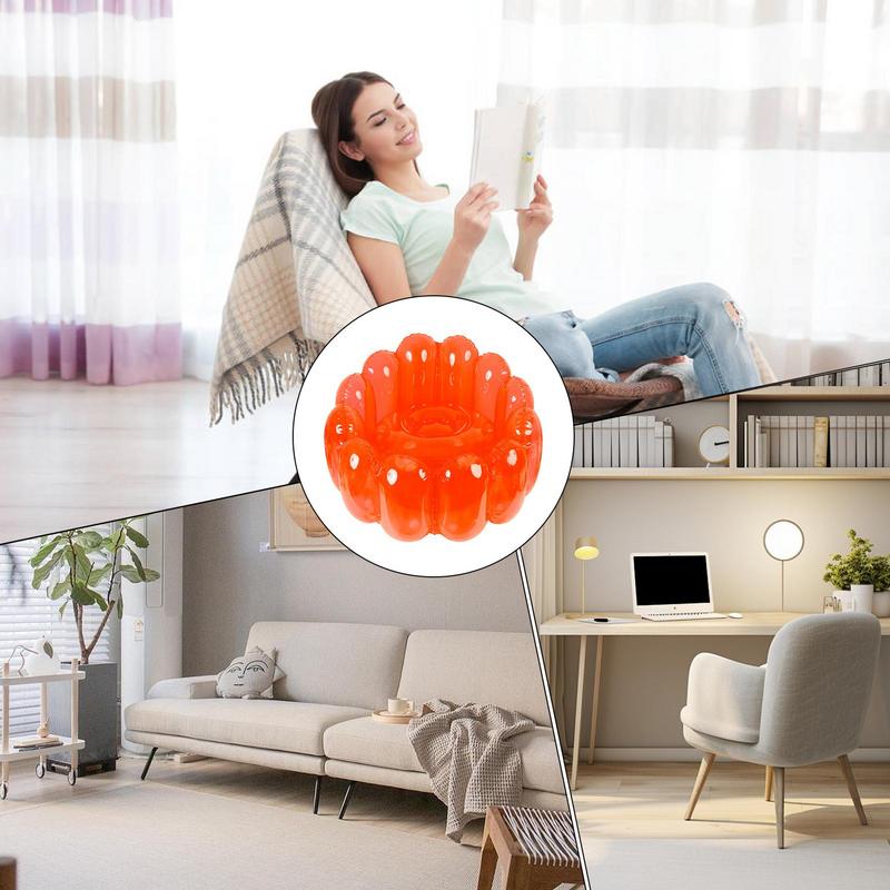 Portable Inflatable Couch PVC Lounger Sofa Air Sofa Outdoor Inflatable Couch For During Games, Parties, Living Outdoor Gathering