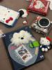 Cute Puppy A5 Binder Jeans Kpop Photocard Collect Book 4grid 3inch Photo Holder Idol Photo Album Loose-leaf Notebook