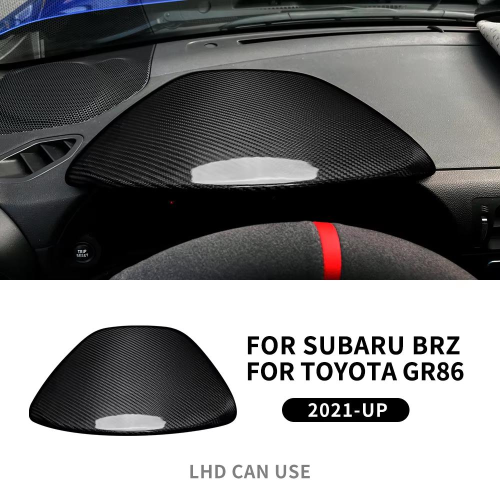 Real Hard Carbon Fiber Sticker For Subaru BRZ Toyota GR86 2025 2025 2025 2025 Cover Dashboard Upper Interior Trim Accessories