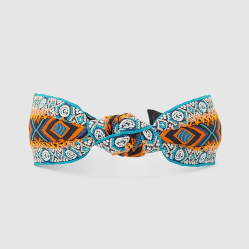LALA Bandana Wide Hairband - Blue