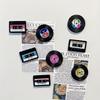 Retro Cassette Magnets 8pcs Nostalgic Retro Cassette Record Magnet Set Decorative Magnetic Fridge Magnets, Perfect for Music Lovers, Charming Gifts