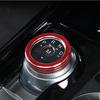 Alloy Red Gear Shift Box Adjust Knobs Ring Cover for Ford Explorer -