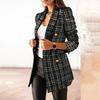 2024 Autumn/Winter European American Long-Sleeve Lapel Plush Women's Coat