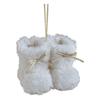 Plush Christmas Boot Ornament Soft Festival Tree Hanging Decors For Holiday Party Gift
