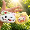 Cute Cartoon Kitty Cat Plush Keychain Pendant