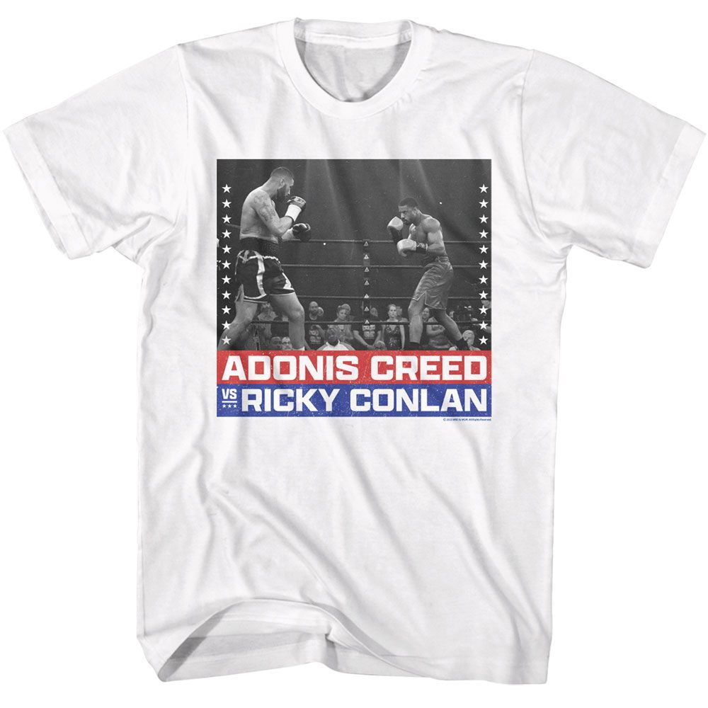 Rocky Creed Vs Conlan Movie Shirt XXXXL