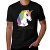 Metal Unicorn TShirt Running Gym Short Sleeve Sports Tee
