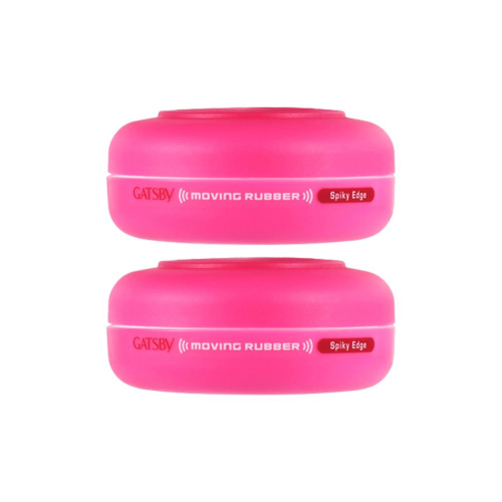 Gatsby Moving Rubber Spiky Edge 80g 2pcs FREE