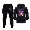Kids Girls Long Sleeve Hooded Sweatshirt And Pants Set For Toddler And Big Kids 2Pcs Outfits