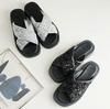 Vivian Platåstorlek S Damsandaler, Mules, Ballerinas, V42502SM, Silver, (23,0)