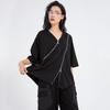 Krátký rukáv Oversized Vintage Ležérní volné letní tričko Topy Dámské tričko