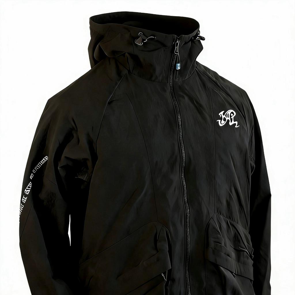 Anta Kyrie Basketball Series Shiny Velvet Windbreaker Fashion Outdoor Casual Comfortable Warm Windproof Jacket Woven Coat Men jackets 172611604-2