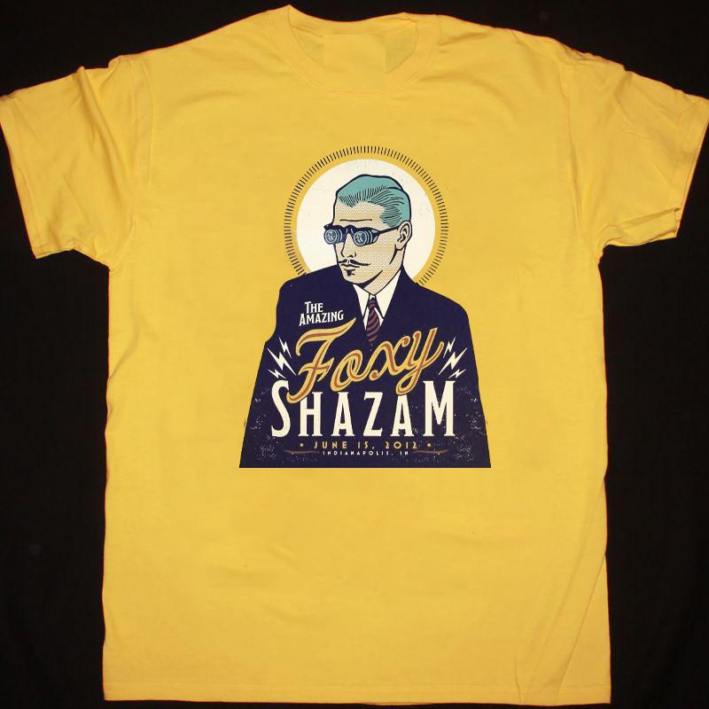 

Vintage The Amazing Foxy Shazam Shirt Unisex Concert S-5XL AC530 Unisex T-Shirt L