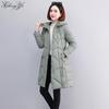 Winter Damen Mantel Lange Verdickte Warme Baumwolle Gepolsterte Parka Damen Jacke