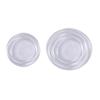 20pcs Glass Table Protective Pads with Clear Designs Not  Slip Pads Home Decors Protection for Simple  Home Integration