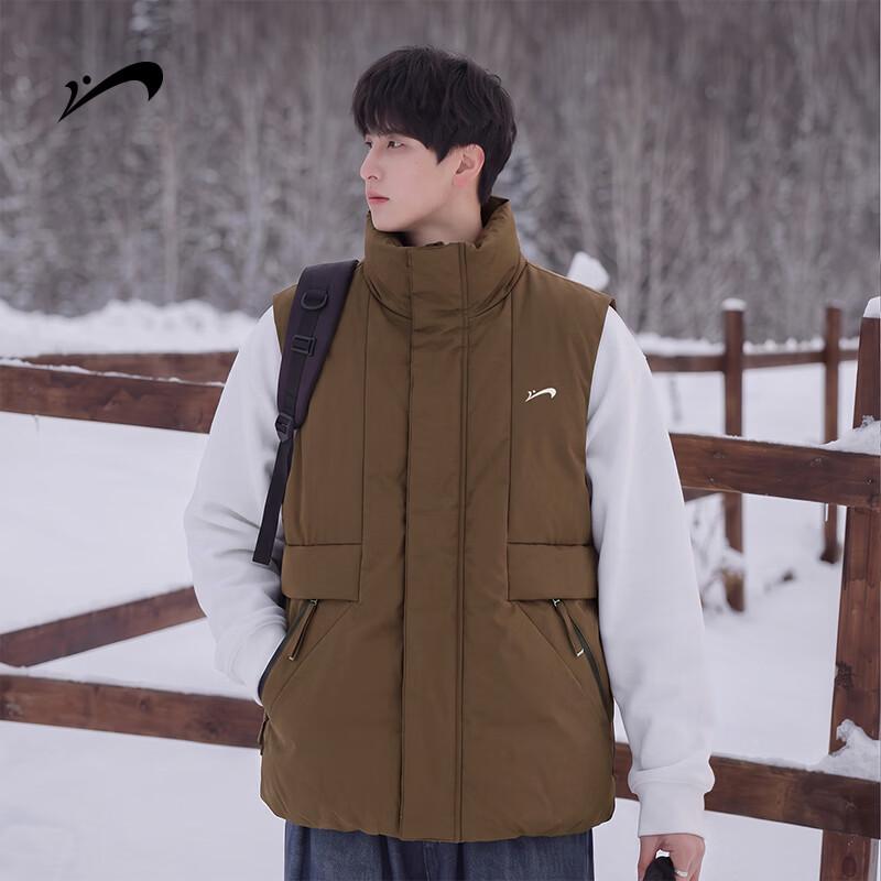 Men's Casual Stand-Collar Sleeveless Padded Vest