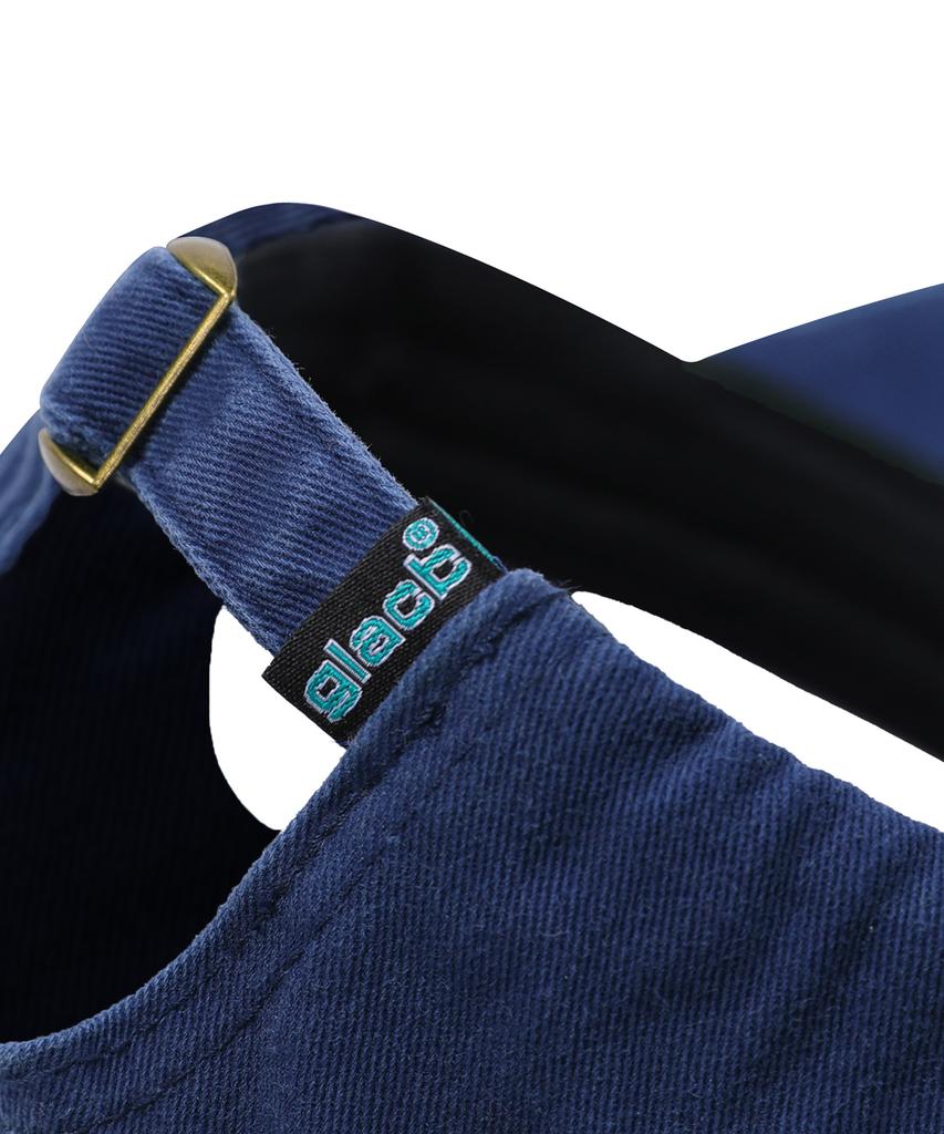 GLACK Gc063 Club Sponsor 6-Panel Ball Cap (Navy)
