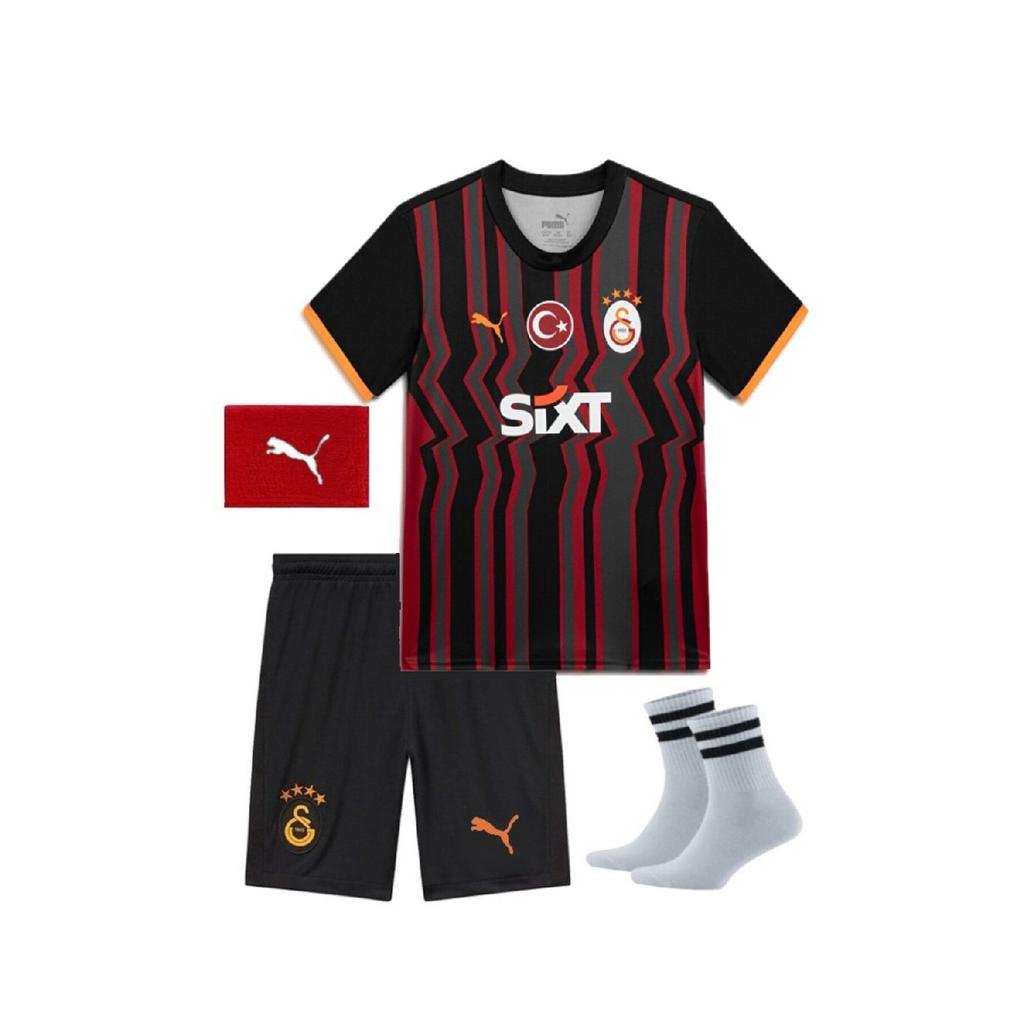 Glatsary-icardi Red 2024/2025 Season Kids Football Jersey Set Of 4