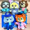 2026 Disney Zootopia 2 Urban Resident Series Vinyl Plush Blind Box Keychain Cute Judy Nick Plush Dolls Toy Pendant Ornament Gift