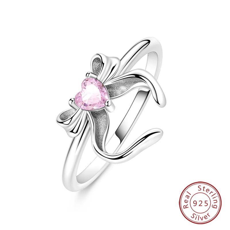 Rings For Women 925 Silver Heart Shaped Cross Crown Rings Sparkling Colorful Zircon Wedding Engagement Jewelry Gifts