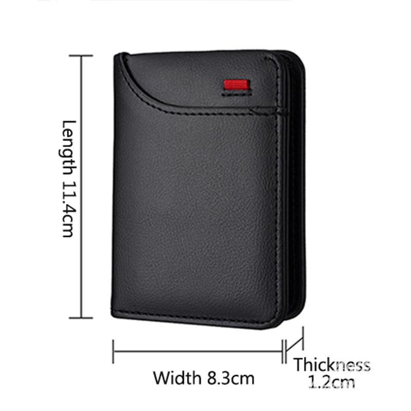 Car Wallet ID Credit Card Purse Multifunctional Leather Accessories For BMW X1 X3 X4 X5 F15 F16 G30 7 Series G11 F48 F39 sticker pzcr42